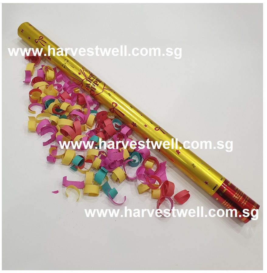 Large Size Party Popper with Colouful Confetti Singapore